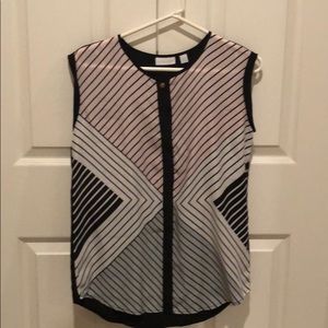Sleeveless blouse Size XS